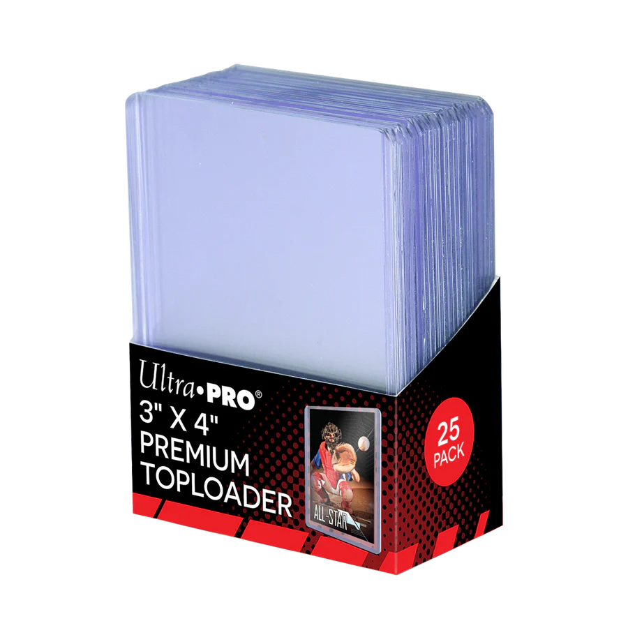 ULTRA PRO TOP LOADER 3" X 4" REGULAR CLEAR