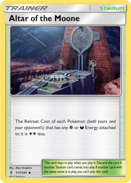 ALTAR OF THE MOONE (117/145) [SUN & MOON: GUARDIANS RISING]