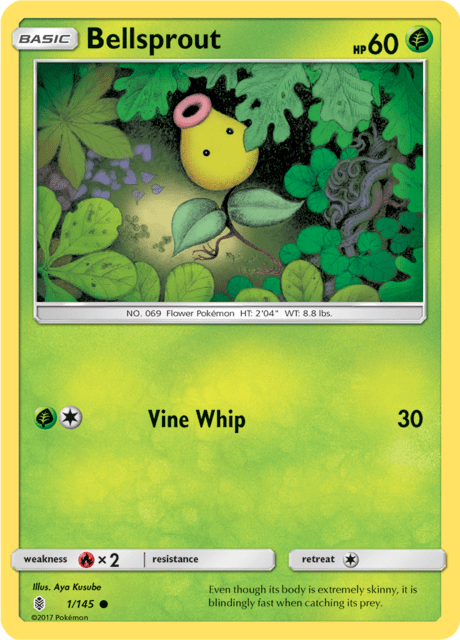 BELLSPROUT (1/145) [SUN & MOON: GUARDIANS RISING]