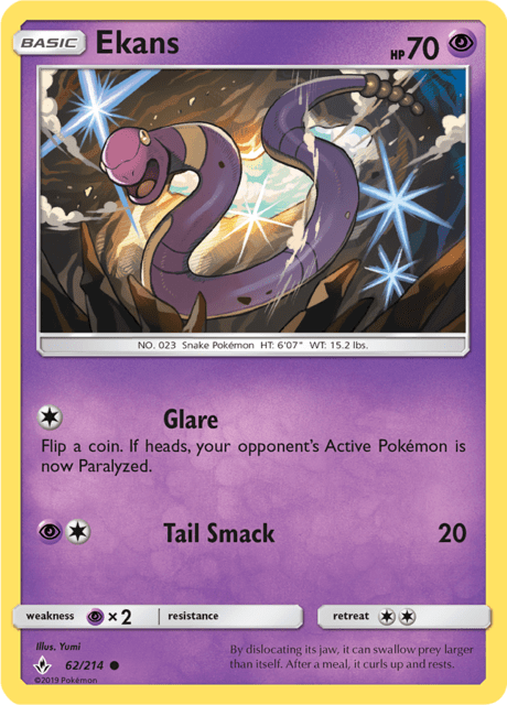 EKANS (62/214) [SUN & MOON: UNBROKEN BONDS]