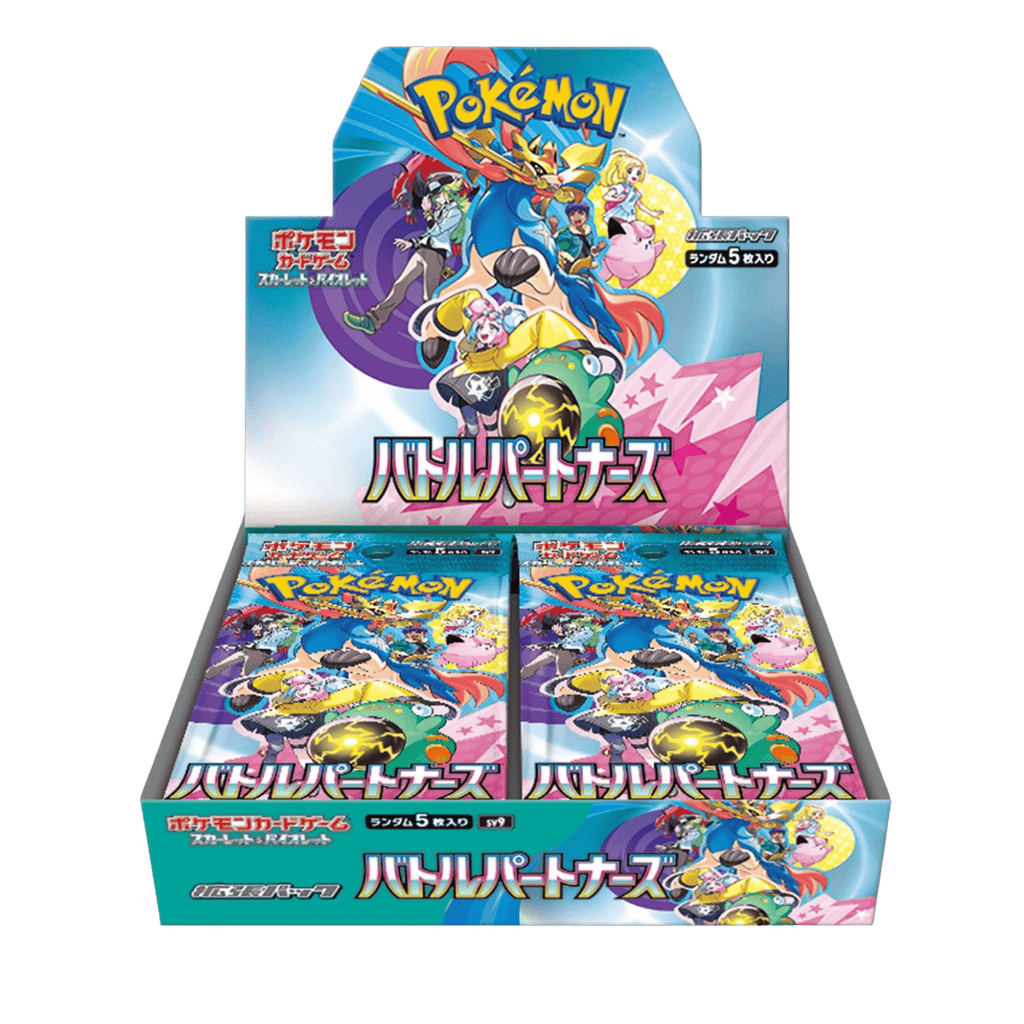 battle partners SV9 booster box from scarlet & violet expansion
